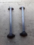 Luggage Rack Black Front And Rear Set Of 2002 Infiniti QX4 10-5P. Fixed Price $328.06.
