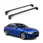 Roof Rack Cross Bars Carrier Alu For Bmw Series F30 Sedan 2012-2019 Black 2X. Fixed Price $119.99.