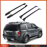 4PCS Roof Rack Side Rail + Cross Bar For 2009-2015 Honda Pilot Black Set. Fixed Price $148.09.