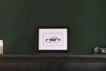Classic Car Restoration Art - Porsche 911 Sculpture Print. Fixed Price $146.55.