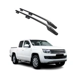Roof Racks Side Rails Alu For Vw Amarok 2010-2020 Black Pcs. Fixed Price $219.99.