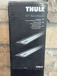 New Thule ARB47 Aeroblade Cross Bars Roof Rack Pair. Fixed Price $249.99.