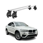 Smooth Roof Racks Cross Bars Luggage Carrier For Bmw X4 F26 2015-2018 Steel Gray. Fixed Price $199.99.