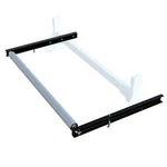Black Vantech H1 45" Roller System With 24" Long Extension Plate. Fixed Price $208.05.