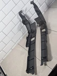 Set (2) 2000-05 Toyota MR2 Spyder Luggage Compartment Upper Trim Cover Black Oem. Fixed Price $124.95.