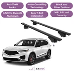 Erkul Roof Rack Cross Bars For Acura Mdx 2022-2026 With Flush Rails Black. Fixed Price $179.90.