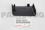 6349548010 Genuine Toyota Cover, Roof Rack Leg, Center Rh 63495-48010. Fixed Price $23.21.