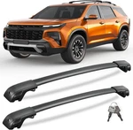 Kinggeri Roof Rack Cross Bars Chevrolet Traverse 2024-2025 Raised Rail, Black.. Fixed Price $139.87.