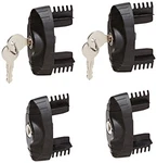 Rhino Rack VALEC4 Locking End Caps For Vortex Aero Bars (set Of 4). Fixed Price $57.68.