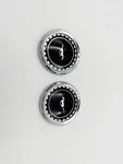 1969 Mustang Fastback Roof Side Ornament Pillar Post Emblems Pair C9ZZ-63517. Fixed Price $96.99.