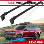 Roof Rack Cross Bar 21-23 Ford Bronco Sport 2.0L Adjustable Black Aluminum. Fixed Price $69.19.