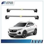 Roof Rack Cross Bar + Rail For 2013-2022 Buick Encore Aluminum Black. Fixed Price $143.73.