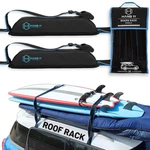 Hang 11 Surfboard Roof Rack Soft Padded For Car, No-scratch .... Fixed Price $66.85.