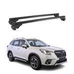 Subaru Forester 2019-2024 Omac U016408 Black Raised Roof Rails Cross Bars. Fixed Price $129.99.
