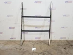 2012 Cadillac Escalade Base Luggage Rack Set White And Chrome. Fixed Price $170.00.