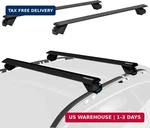 Cowvie 47 Inch Aluminum Roof Rack Cross Bars For Raised Side Rails, Adjustable. Fixed Price $105.68.