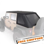 Smittybilt 9087235 Bowless Combo Top Kit For 2007-2018 Jeep Wrangler Jku 4-DOOR. Fixed Price $467.85.
