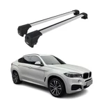 For Bmw X6 2015-2019 Omac 1234916 Gray Flush-mounted Roof Rails Cross Bars. Fixed Price $159.99.