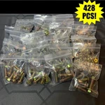 Grade 10.9 Metric Flange Bolt & Nut Yellow Assortment Kit - 428 Pieces!. Fixed Price $88.19.