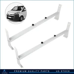 White Van 2 Ladder Rack Roof Cargo Universal Steel Bars 600LB New Cross. Fixed Price $68.87.