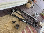 Yakima Forklift Roof Top Bike Rack Carrier + Universal Mounts Highspeed. Fixed Price $200.00.
