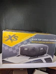 New Open Box Auto Xs Roof Top Carrier Bag Black Vinyl Zip 15 Cubit Feet. Fixed Price $22.00.