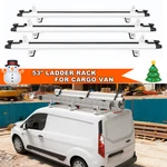 53" Van Roof Rack Ford Transit Connect,ram Promaster City,nissan NV200 3BARS. Fixed Price $229.99.