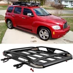 Roof Rack Cargo Basket Cross Bars Set With Led Lights For Chevy Hhr 2006-2011. Fixed Price $229.06.