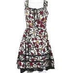Hot Topic Steam Punk Pin-up Fit & Flare Gears And Roses Corset Dress Size Small. Fixed Price $25.00.