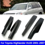 Roof Rack Bar Rail End Shells Cover Cap For Toyota Highlander XU20 2001-2007. Fixed Price $20.95.