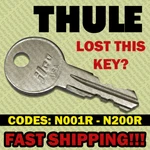 Thule Replacement Key Cut To Your Code N001R - N200R. Fixed Price $7.91.
