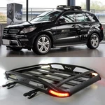 For Mercedes Benz ML350 50"X38" Suv Roof Rack Cargo Basket CARRIER+50" Cross Bar. Fixed Price $229.57.