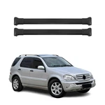 1997-2005 Mercedes Ml Class W163 Roof Rack Cross Bars Black. Fixed Price $89.99.