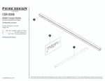 Prime Design Ergorack Middle Crossbar Kit 72" CBR-0008. Fixed Price $229.99.