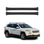 Roof Rack Cross Bars Luggage Carrier For Jeep Cherokee 2014-2023 Black 2X. Fixed Price $89.99.
