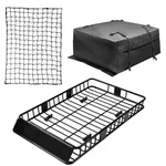 Leader Accessories Roof Rack Cargo Basket Set, Carrier Bag 15 Cubic Fee.... Fixed Price $351.93.