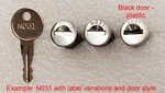 Thule One-key Oem Lock Core N001-N100, Optional Key, Free Ship 2+. Fixed Price $14.00.