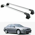 For Bmw 5 Sedan (E39) 1996-2004 Roof Rack Cross Bars Fix Point Silver. Fixed Price $278.00.