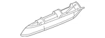 Genuine Toyota Roof Rack Cover 63496-42040. Fixed Price $54.42.