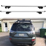 For Mitsubishi Outlander Aluminum 53" Roof Rack Cross Bar Luggage Kayak Carrier. Fixed Price $129.01.