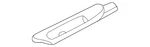 Genuine Subaru Rail Assembly Protector 91192SJ090. Fixed Price $17.69.