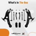 Maxpeedingrods Front Lower Control Arm Suspension Kit For Sienna 2011 2012-2020. Fixed Price $92.59.