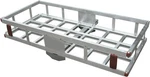 Aluminum Hitch Cargo Carrier 500LB Capacity Heavy Duty 2" Receiver Silver Rack. Fixed Price $175.00.