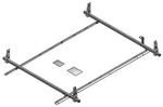 Adrian Steel 2BFT-W, 2-BAR Utility Rack, White, Transit Low Roof. Fixed Price $562.97.