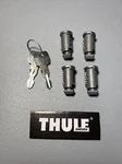 Thule One-key System Lock Cylinders (pack Of 4) Set *new*. Fixed Price $52.47.
