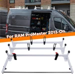 Bars Van Roof Ladder Rack W/cargo Roller Fit For Ram Promaster 2013-0N White. Fixed Price $279.00.