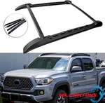 For 2005-2023 Toyota Tacoma Double Cab Top Roof Rack Side Rails Cross Bars Set. Fixed Price $94.99.