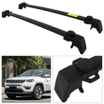 Top Roof Rack Cross Bar Fits For Jeep Compass 2011-2016 Black Cargo Us Fast Ship. Fixed Price $74.79.