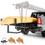 Truck Bed Extender Hitch Mount Foldable 800LB Kayak Canoe Ladder Pickup Suv. Fixed Price $172.25.