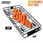 54" Universal Roof Rack Heavy Duty Steel Cargo Carrier Basket For Suv/truck. Fixed Price $105.16.